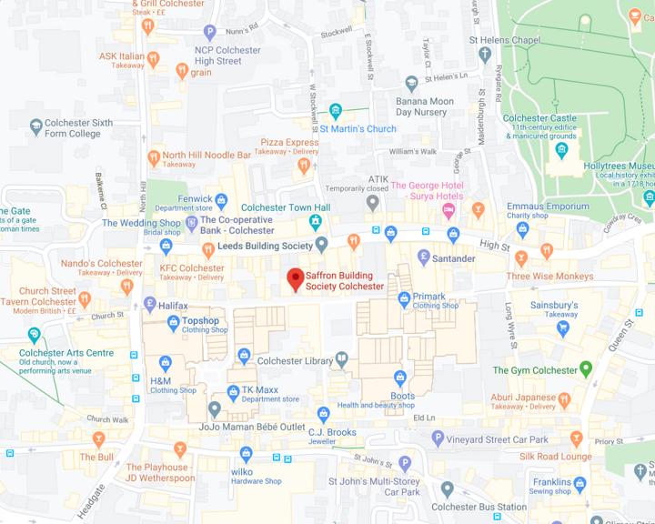 Colchester Map