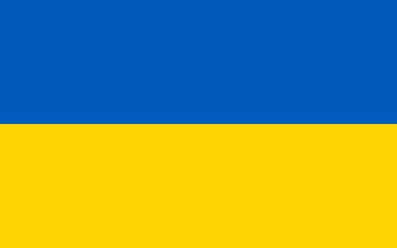 Image of the national flag of Ukraine